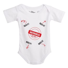 Body chłopięce z instrukcją dla taty