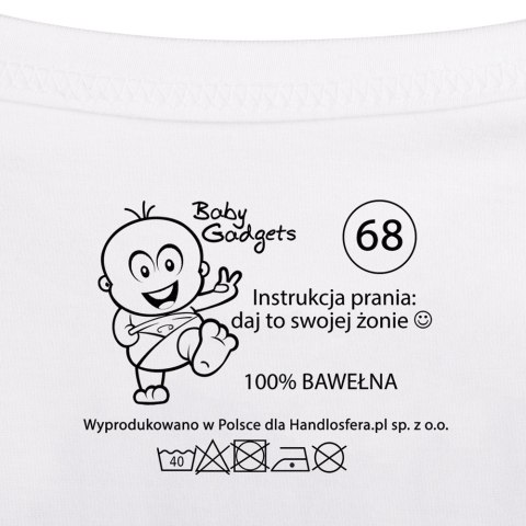 Body chłopięce z instrukcją dla taty Body chłopięce z instrukcją dla taty