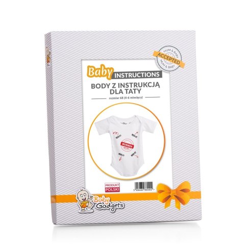 Body chłopięce z instrukcją dla taty Body chłopięce z instrukcją dla taty