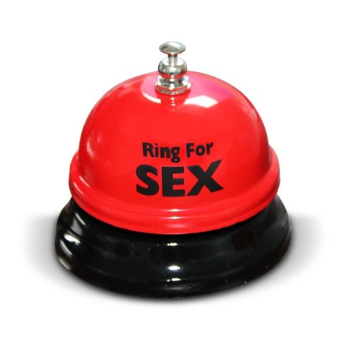 Biurkowy dzwonek na sex - Czerwono-czarny Biurkowy dzwonek na sex - Czerwono-czarny