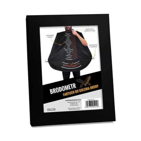 Brodometr fartuch do brody zestaw dla brodacza Froster Brodometr fartuch do brody zestaw dla brodacza Froster