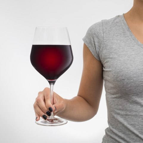 Etui na wino 2 duże kieliszki Walentynki rocznica DiVinto Etui na wino 2 duże kieliszki Walentynki rocznica DiVinto