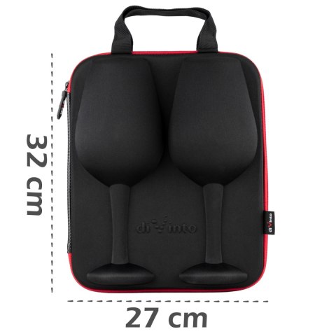 Etui z kieliszkami diVinto Who cares rocznica ślub DiVinto Etui z kieliszkami diVinto Who cares rocznica ślub DiVinto