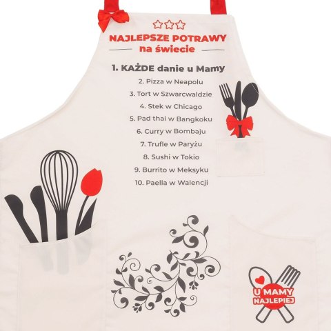 Fartuch ze stemplem do ciastek prezent Dzień Matki Froster Fartuch ze stemplem do ciastek prezent Dzień Matki Froster