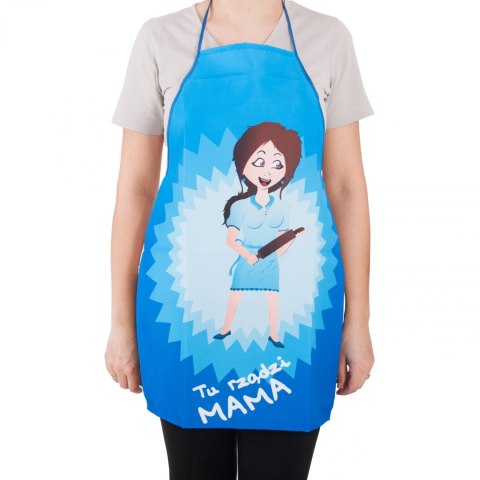 Fartuszek Tu rządzi Mama fartuch kuchenny dla Mamy Froster Fartuszek Tu rządzi Mama fartuch kuchenny dla Mamy Froster