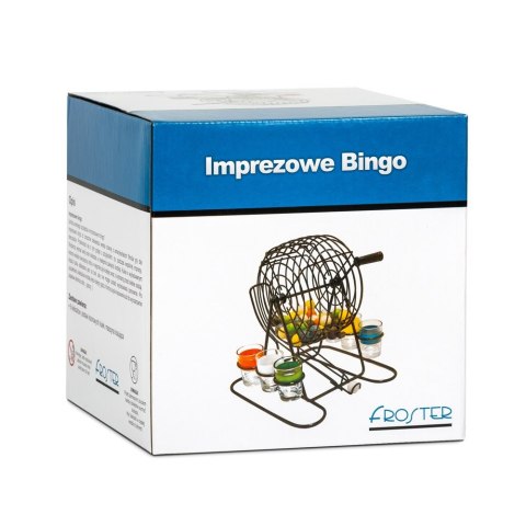 Imprezowe bingo z kieliszkami gra impreza domówka Froster Imprezowe bingo z kieliszkami gra impreza domówka Froster