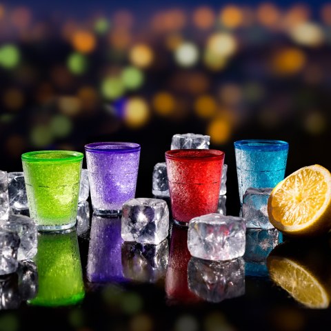 Nietopniejące kieliszki lodowe na 18 osiemnastkę Froster Nietopniejące kieliszki lodowe na 18 osiemnastkę Froster