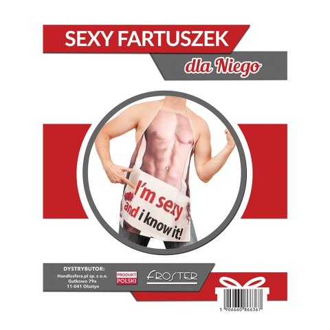 Sexy fartuszek dla niego PREZENT osiemnastka Froster Sexy fartuszek dla niego PREZENT osiemnastka Froster
