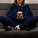 Bluzair Bluza Koc Hoodie Oversize Polska Granatowy Froster