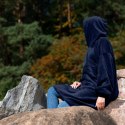 Bluzair Bluza Koc Hoodie Oversize Polska Granatowy Froster