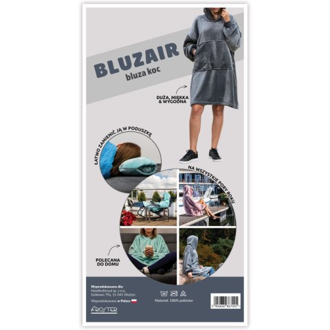 Bluzair Kocobluza Produkt Polski Futrzak Poduszka Froster Bluzair Kocobluza Produkt Polski Futrzak Poduszka Froster