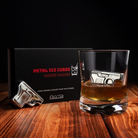 Chłodzące kostki do whisky prezent dla chłopaka Froster Chłodzące kostki do whisky prezent dla chłopaka Froster