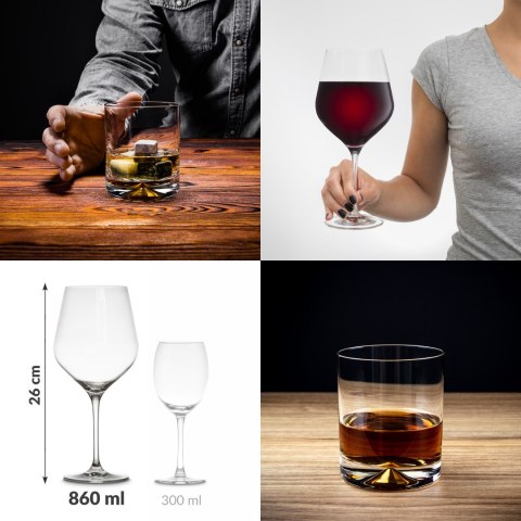 Etui dla Pary + kieliszek i szklanka Walentynki Froster Etui dla Pary + kieliszek i szklanka Walentynki Froster
