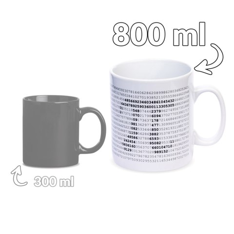 Gigantyczny Kubek Matematyka prezent nauczyciela Froster Gigantyczny Kubek Matematyka prezent nauczyciela Froster