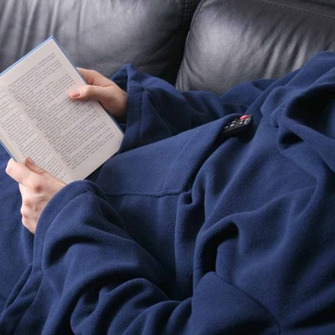 Kocyko - Szlafrok Granatowy prezent MĘŻA chłopaka Froster Kocyko - Szlafrok Granatowy prezent MĘŻA chłopaka Froster