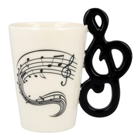 Kubek Muzyka Klucz wiolinowy muzyczny kubeczek Froster Kubek Muzyka Klucz wiolinowy muzyczny kubeczek Froster
