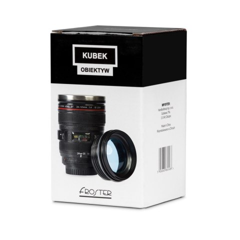 Kubek obiektyw - Czarny Froster Kubek obiektyw - Czarny Froster