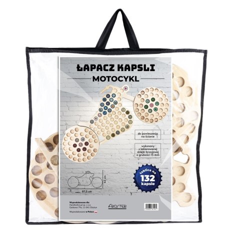 Łapacz Kapsli Motocykl oryginalny prezent piwosza Froster Łapacz Kapsli Motocykl oryginalny prezent piwosza Froster