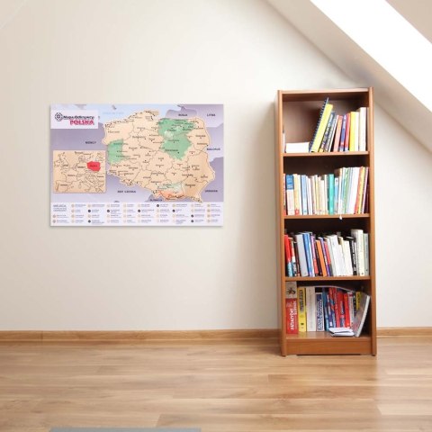 Mapa Odkrywcy Polska zdrapka PODRÓŻNIKA prezent Froster Mapa Odkrywcy Polska zdrapka PODRÓŻNIKA prezent Froster