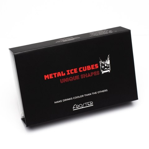 Metalowe kostki do drinków Kobieta dla niego męża Froster Metalowe kostki do drinków Kobieta dla niego męża Froster