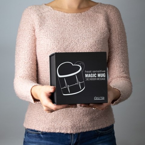 Zaskakujący Magiczny Kubek Deluxe - Moje serce bije dla Ciebie - prezent Froster Zaskakujący Magiczny Kubek Deluxe - Moje serce bije dla Ciebie - prezent Froster