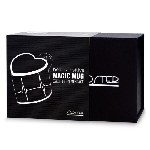 Zaskakujący Magiczny Kubek Deluxe - Moje serce bije dla Ciebie - prezent Froster Zaskakujący Magiczny Kubek Deluxe - Moje serce bije dla Ciebie - prezent Froster