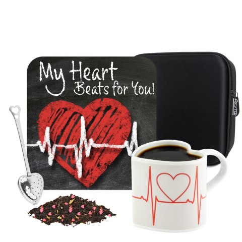 Zestaw Prezentowy dla Zakochanych - My Heart Beats for You Froster Zestaw Prezentowy dla Zakochanych - My Heart Beats for You Froster