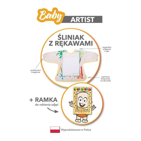 Baby Artist - Śliniak z rękawami Baby Gadgets Baby Artist - Śliniak z rękawami Baby Gadgets