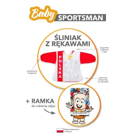 Baby Sportsman (PL) - Śliniak z rękawami Baby Gadgets Baby Sportsman (PL) - Śliniak z rękawami Baby Gadgets