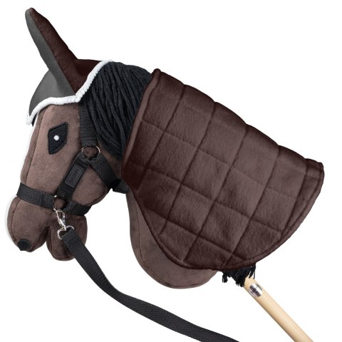 Derka dwustronna i nauszniki Skippi dla Hobby Horse - brązowa - siwa Skippi Derka dwustronna i nauszniki Skippi dla Hobby Horse - brązowa - siwa Skippi