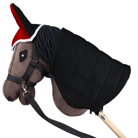 Derka dwustronna i nauszniki Skippi dla Hobby Horse - czerwona i czarna Skippi Derka dwustronna i nauszniki Skippi dla Hobby Horse - czerwona i czarna Skippi