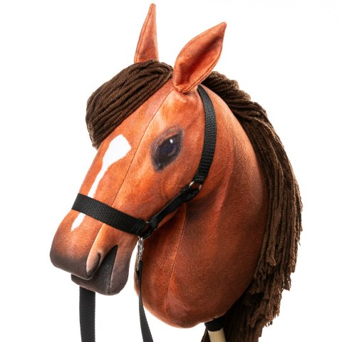 Hobby Horse Skippi bursztyn - koń na patyku kiju dla dziecka - A3 kantar Skippi Hobby Horse Skippi bursztyn - koń na patyku kiju dla dziecka - A3 kantar Skippi