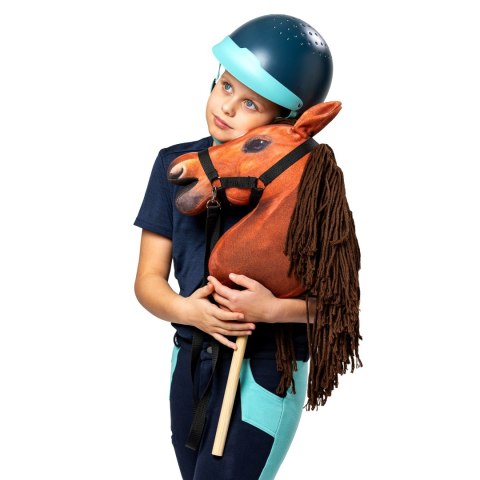 Hobby Horse Skippi bursztyn - koń na patyku kiju dla dziecka - A3 kantar Skippi Hobby Horse Skippi bursztyn - koń na patyku kiju dla dziecka - A3 kantar Skippi