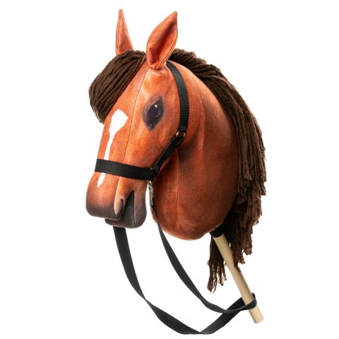 Hobby Horse Skippi bursztyn - koń na patyku kiju dla dziecka - A3 kantar Skippi Hobby Horse Skippi bursztyn - koń na patyku kiju dla dziecka - A3 kantar Skippi