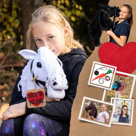 Hobby horse zabawka dla dziewczynki konik kiju A3 Skippi Hobby horse zabawka dla dziewczynki konik kiju A3 Skippi