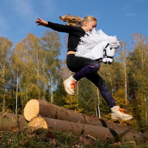 Hobby horse zabawka dla dziewczynki konik kiju A3 Skippi Hobby horse zabawka dla dziewczynki konik kiju A3 Skippi