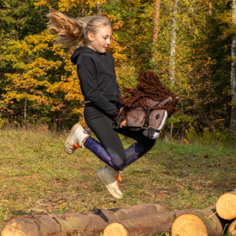 Hobby horse zabawka dla dziewczynki konik kiju A3 Skippi Hobby horse zabawka dla dziewczynki konik kiju A3 Skippi