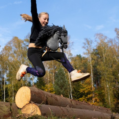 Hobby horse zabawka dla dziewczynki konik kiju A3 Skippi Hobby horse zabawka dla dziewczynki konik kiju A3 Skippi