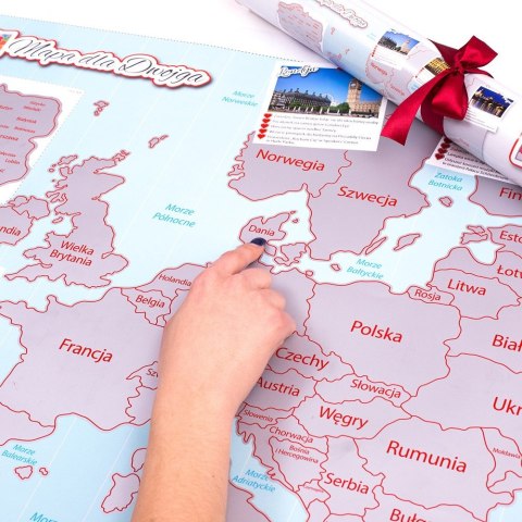 Mapa Zdrapka dla Dwojga Pary plakat Europa w tubie Froster Mapa Zdrapka dla Dwojga Pary plakat Europa w tubie Froster