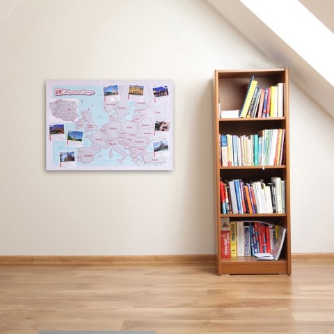 Mapa Zdrapka dla Dwojga Pary plakat Europa w tubie Froster Mapa Zdrapka dla Dwojga Pary plakat Europa w tubie Froster