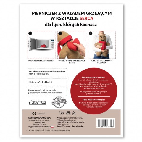 Pierniczek o Gorącym Sercu romantyczny prezent Froster Pierniczek o Gorącym Sercu romantyczny prezent Froster