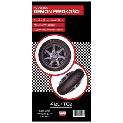 Poduszka Demon Prędkości koło opona DUŻA Froster Poduszka Demon Prędkości koło opona DUŻA Froster
