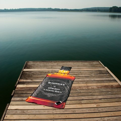 Ręcznik Butelka PLAŻOWY kąpielowy na plażę basen Froster Ręcznik Butelka PLAŻOWY kąpielowy na plażę basen Froster