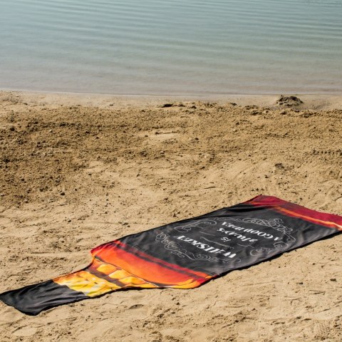 Ręcznik Butelka PLAŻOWY kąpielowy na plażę basen Froster Ręcznik Butelka PLAŻOWY kąpielowy na plażę basen Froster