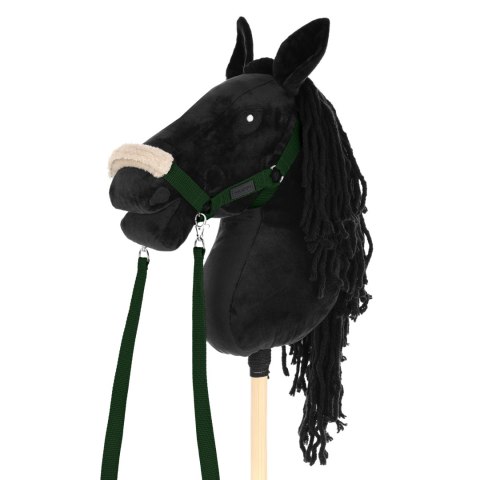 Skippi Kantar dla Hobby Horse - wodze, 2 wymienne futerka - ciemny zielony Skippi Skippi Kantar dla Hobby Horse - wodze, 2 wymienne futerka - ciemny zielony Skippi