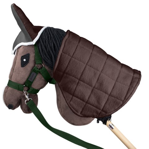 Skippi Kantar dla Hobby Horse - wodze, 2 wymienne futerka - ciemny zielony Skippi Skippi Kantar dla Hobby Horse - wodze, 2 wymienne futerka - ciemny zielony Skippi