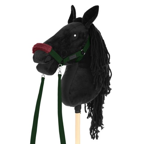 Skippi Kantar dla Hobby Horse - wodze, 2 wymienne futerka - ciemny zielony Skippi Skippi Kantar dla Hobby Horse - wodze, 2 wymienne futerka - ciemny zielony Skippi