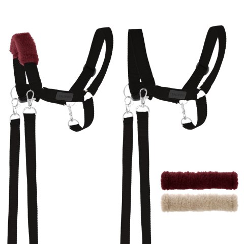 Skippi Kantar dla Hobby Horse - wodze, 2 wymienne futerka - czarny Skippi Skippi Kantar dla Hobby Horse - wodze, 2 wymienne futerka - czarny Skippi