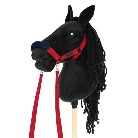 Skippi Kantar dla Hobby Horse - wodze, 2 wymienne futerka - czerwony Skippi Skippi Kantar dla Hobby Horse - wodze, 2 wymienne futerka - czerwony Skippi