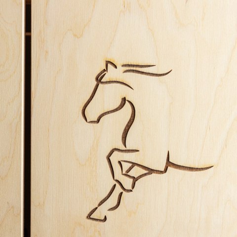 Stajnia dla Hobby Horse - oryginał, drewniana, polska produkcja Skippi Skippi Stajnia dla Hobby Horse - oryginał, drewniana, polska produkcja Skippi Skippi